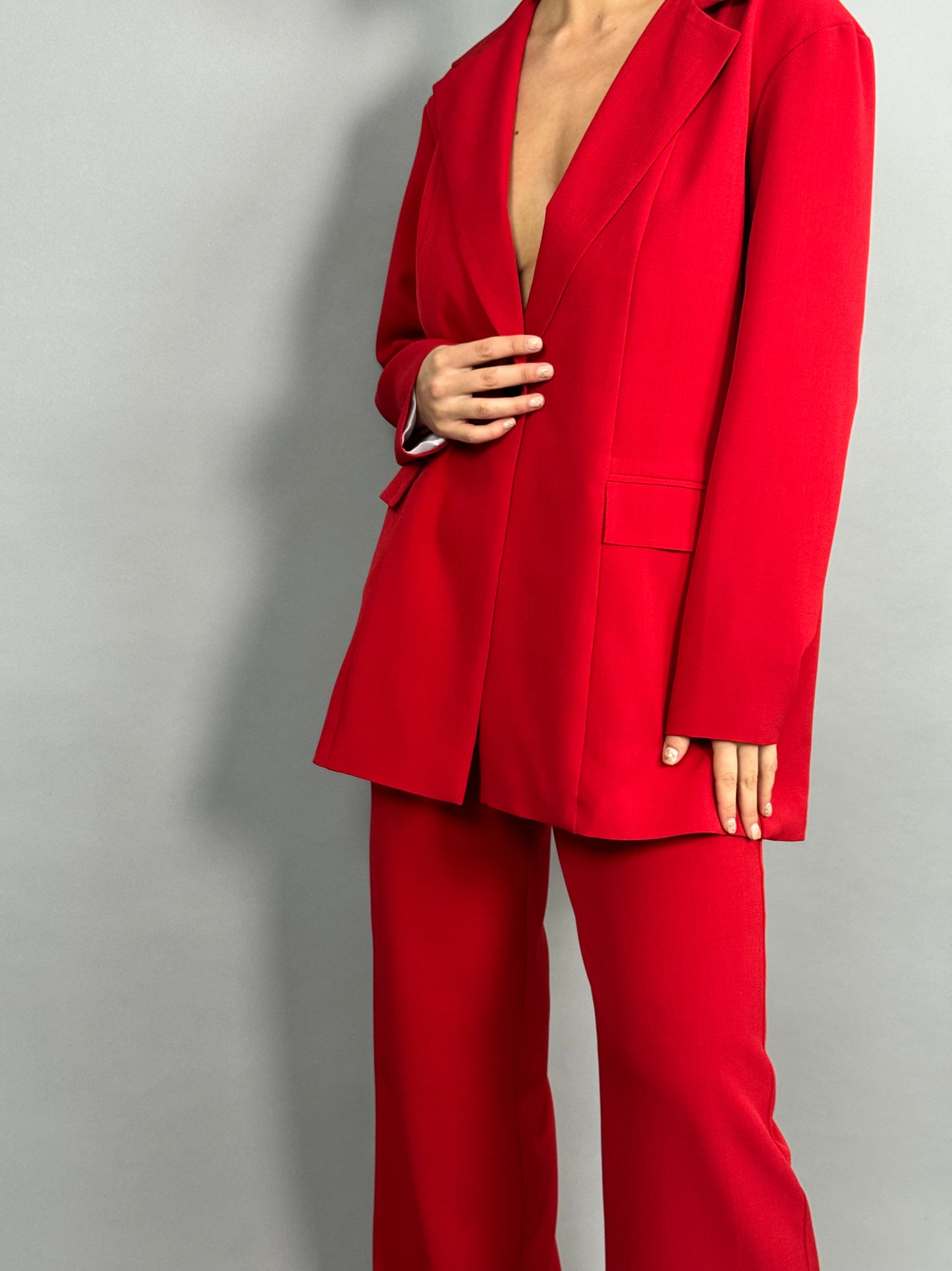 Oversized Blazer with slit