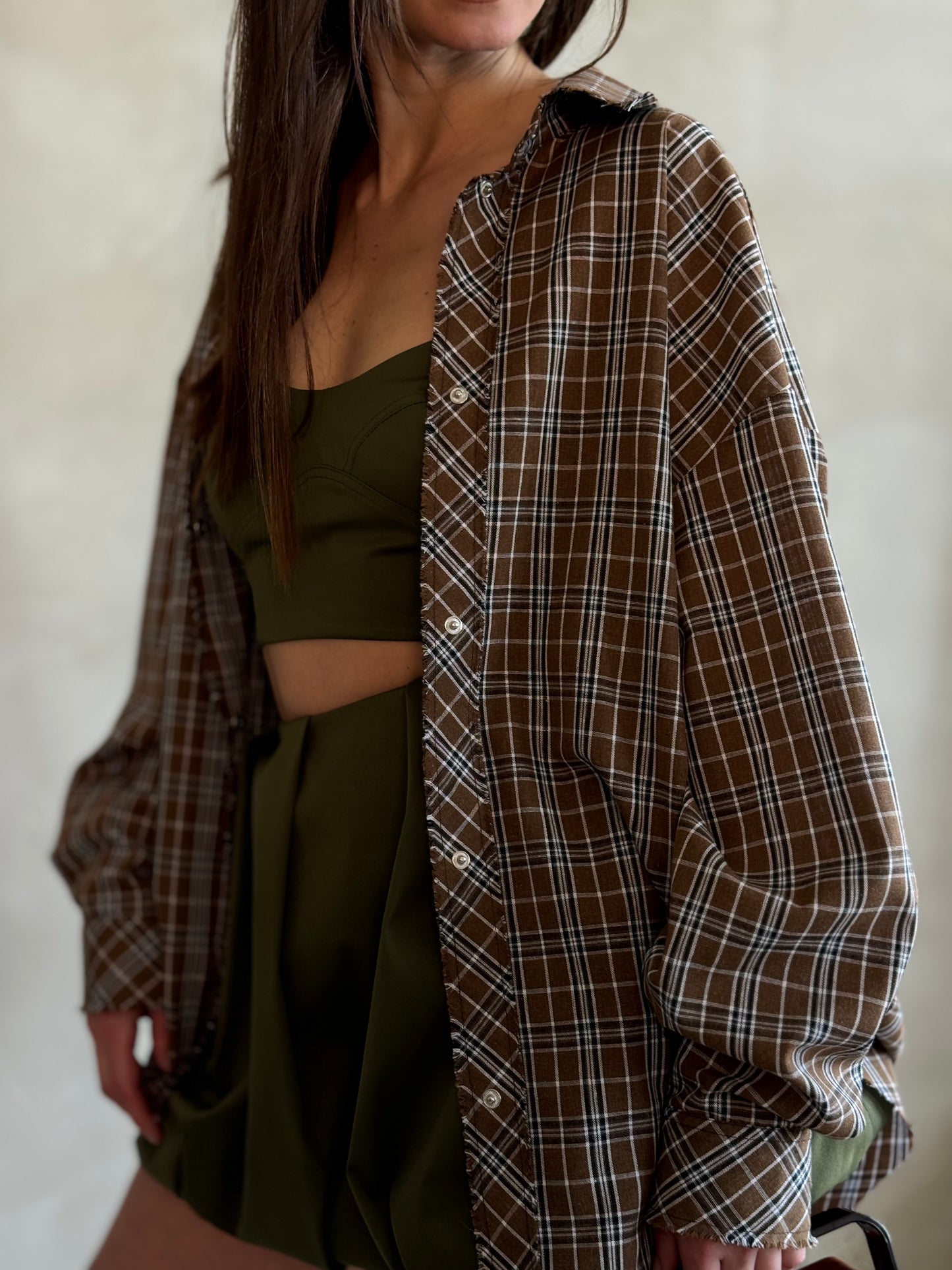 Plaid shirt