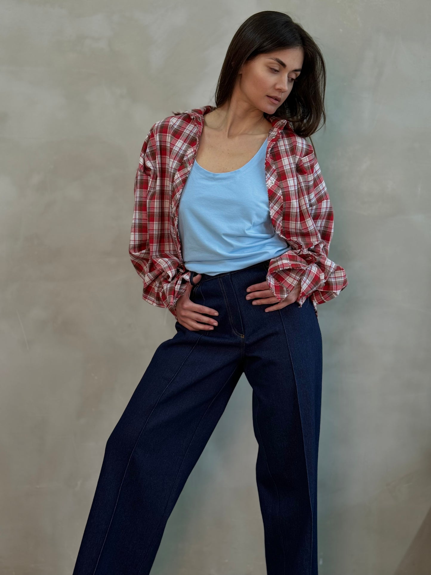 Front Seam Jeans