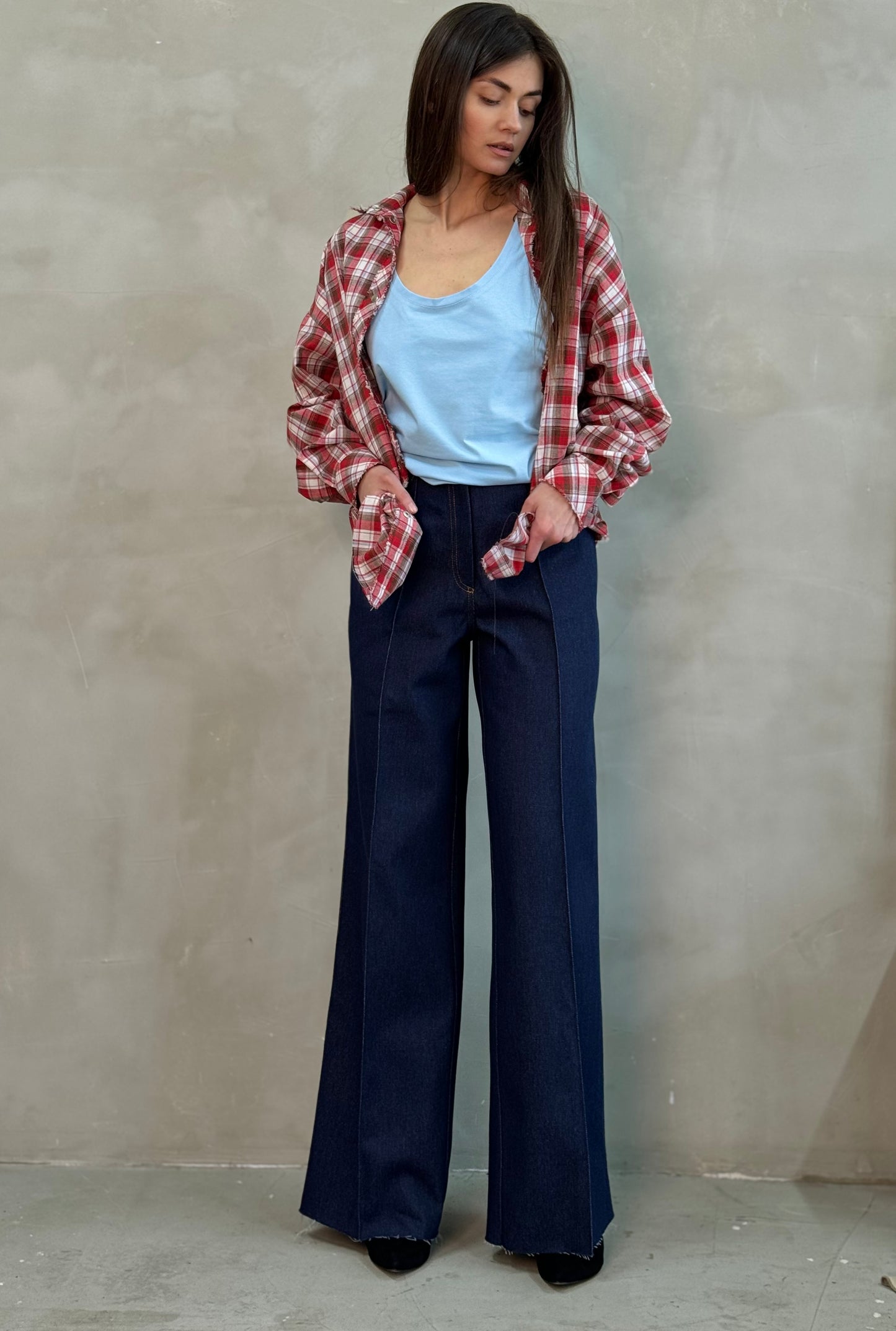 Front Seam Jeans
