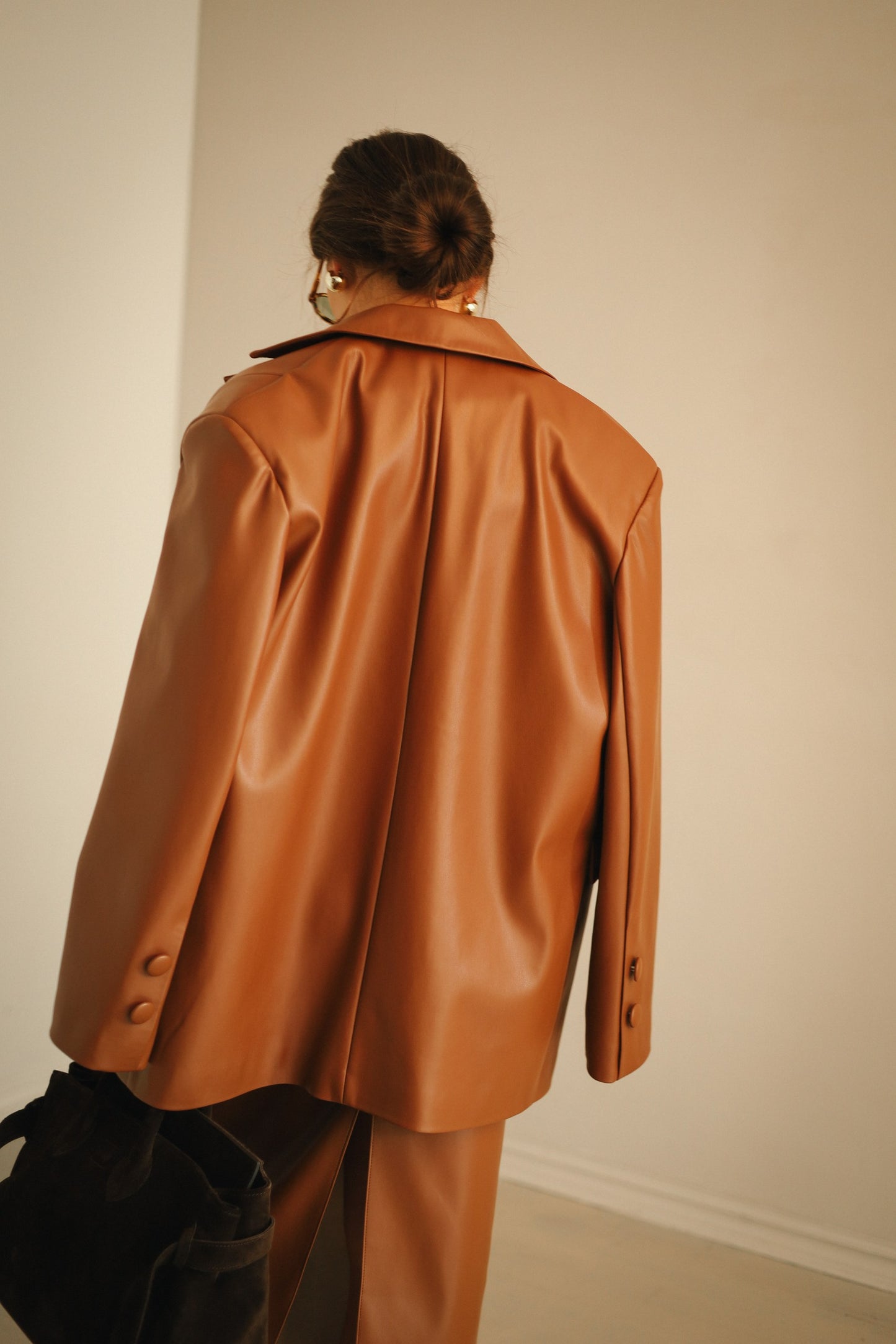 Ecoleather blazer