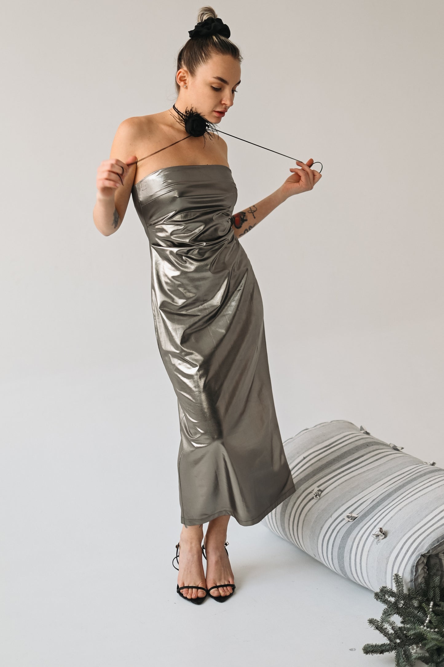 Silver dress