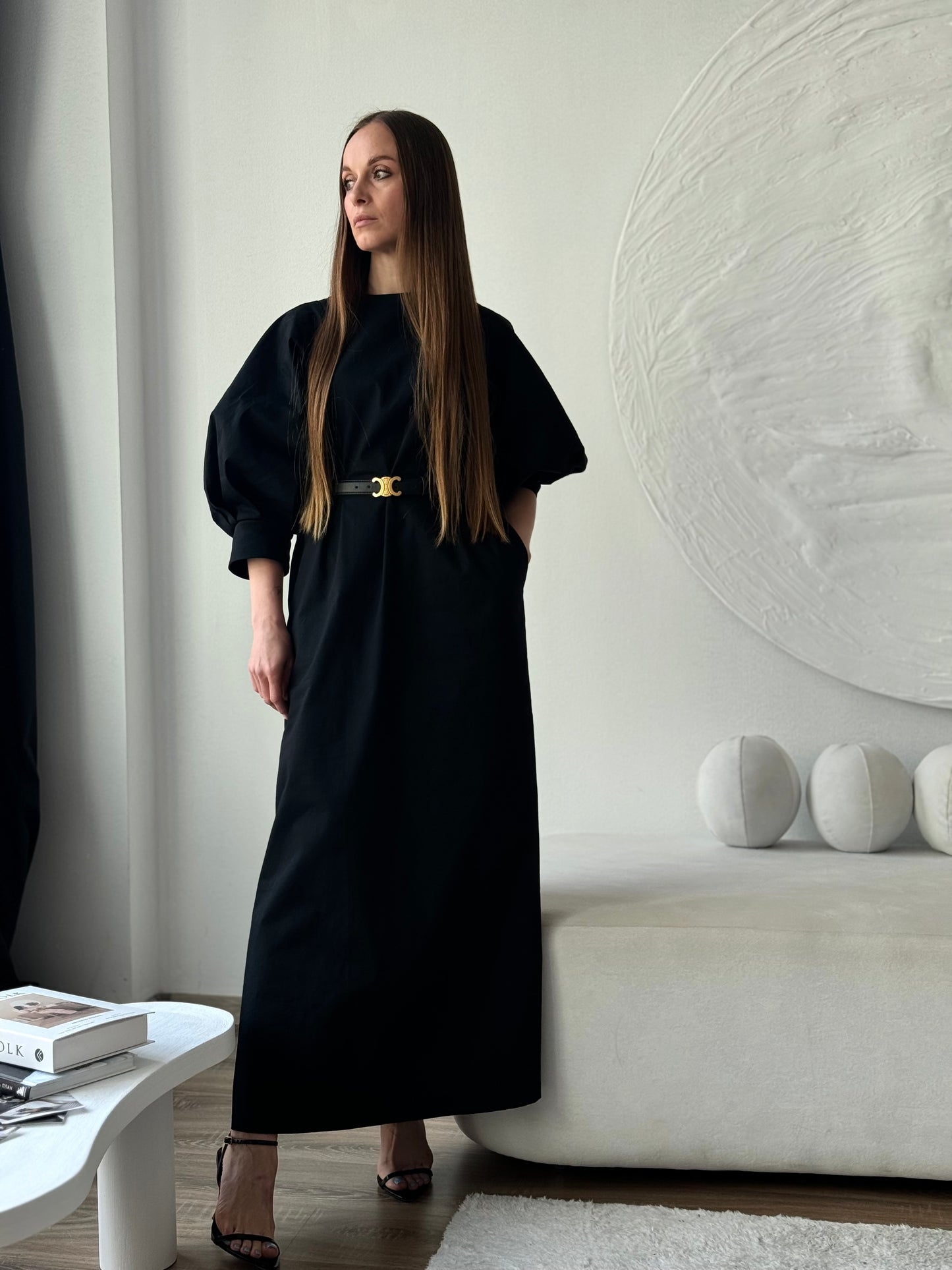 Cotton maxi dress