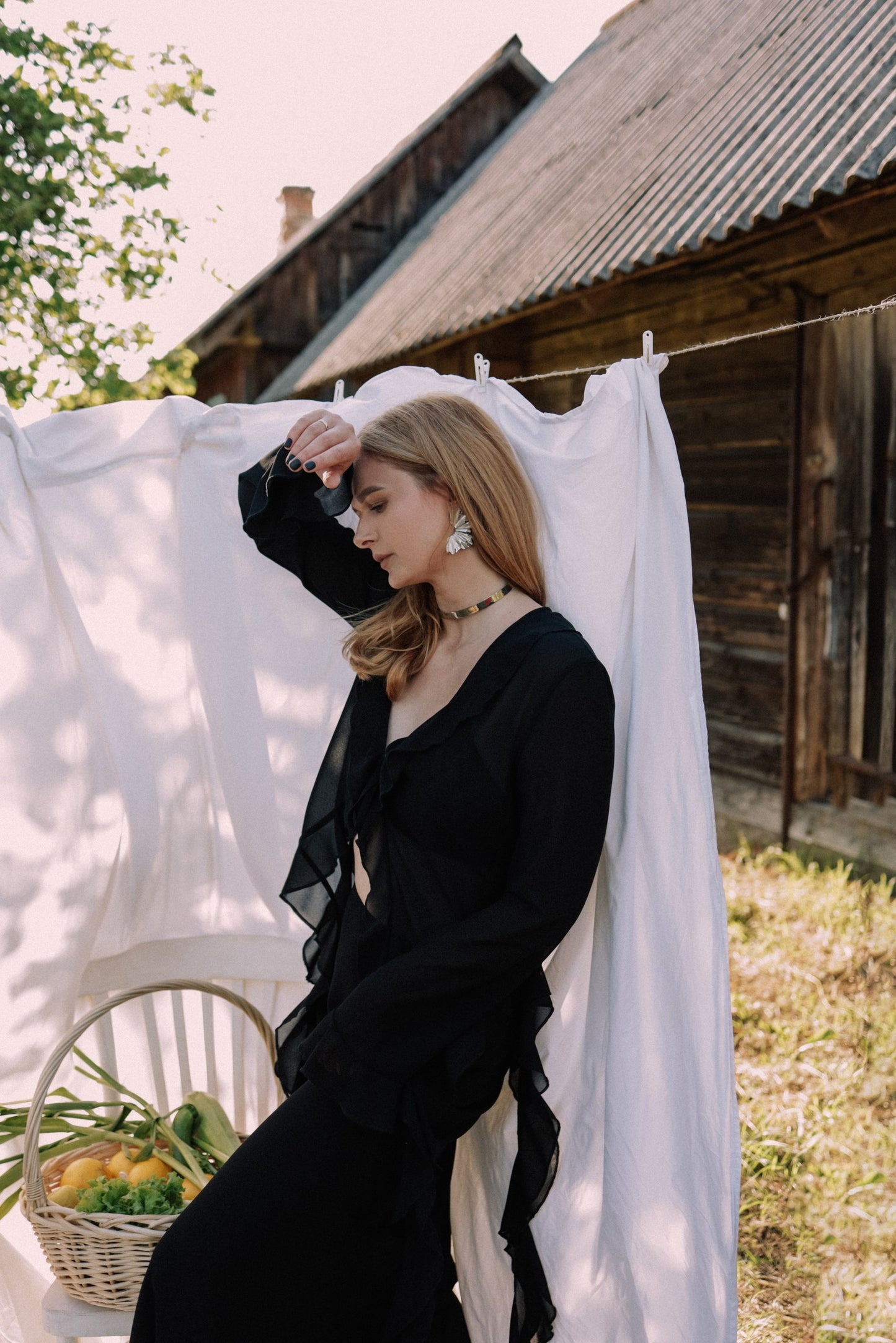 Chiffon Suit Cascade