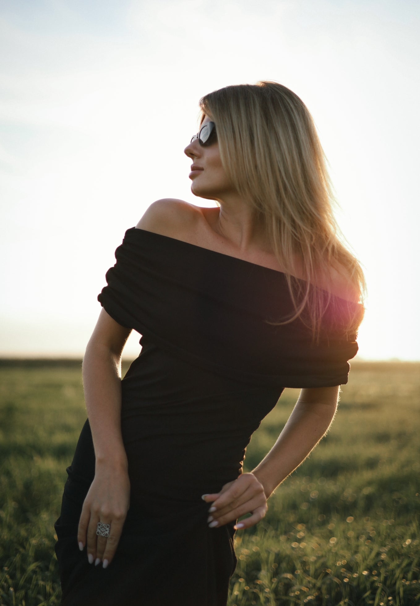 Off-the-Shoulder Dress