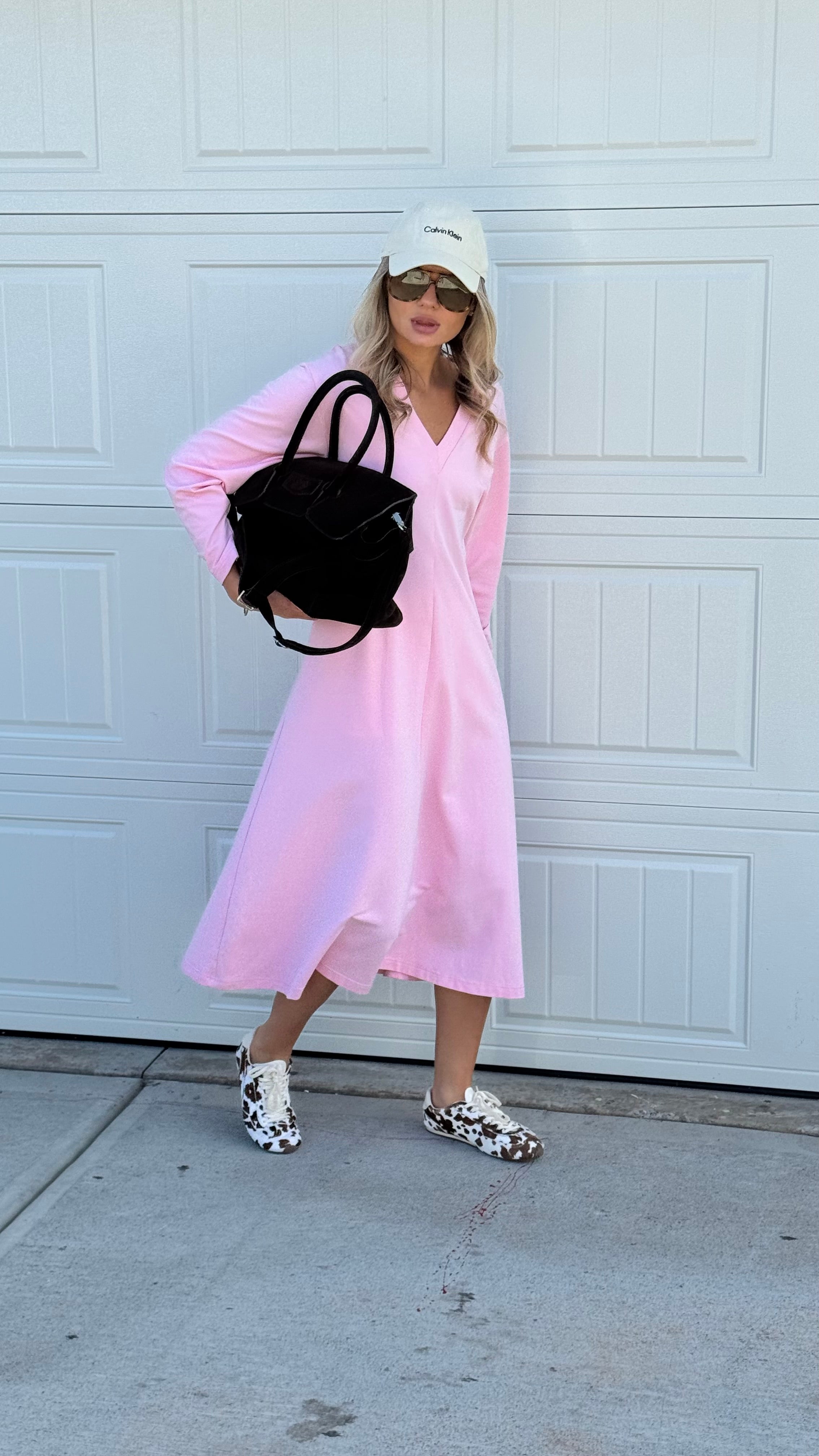 Cotton Midi Dress