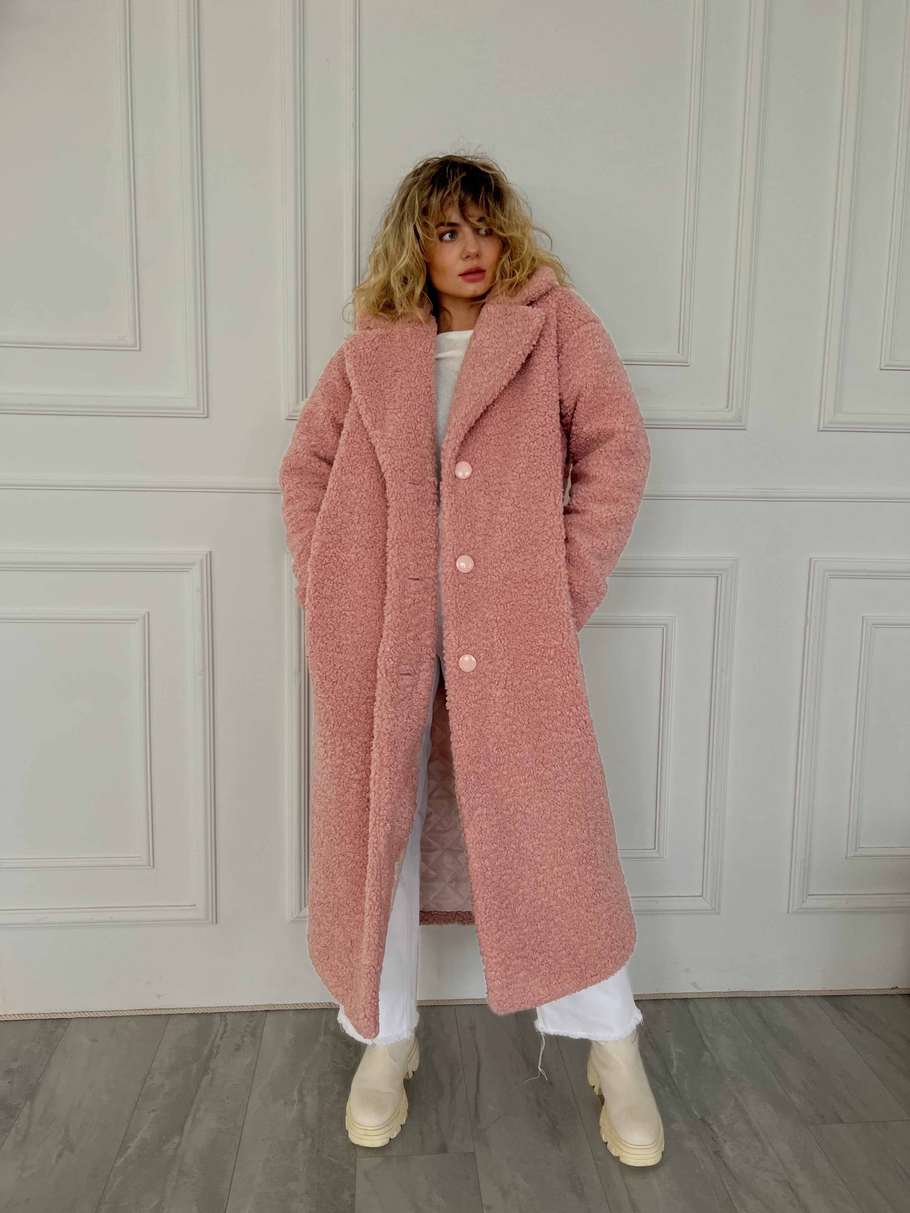 Teddy Fauх Fur Long Coat