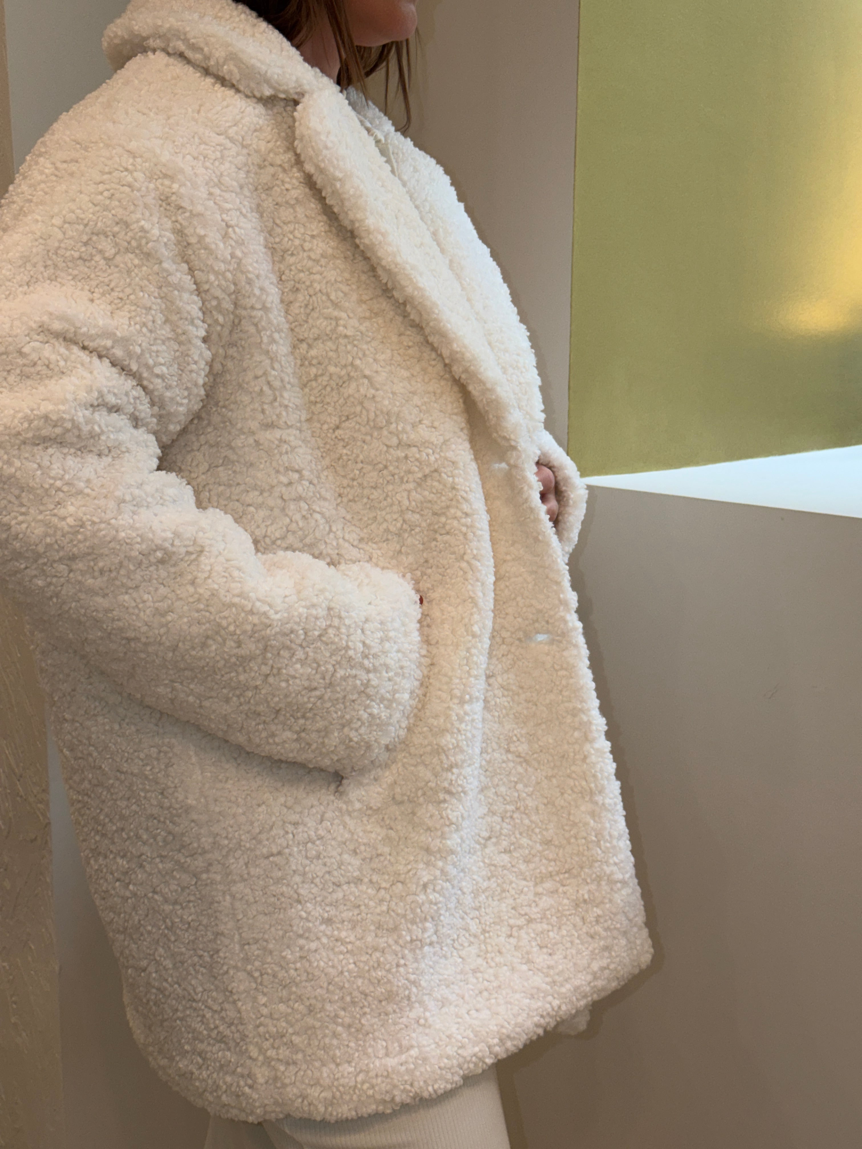 Teddy Faux Fur Short Coat