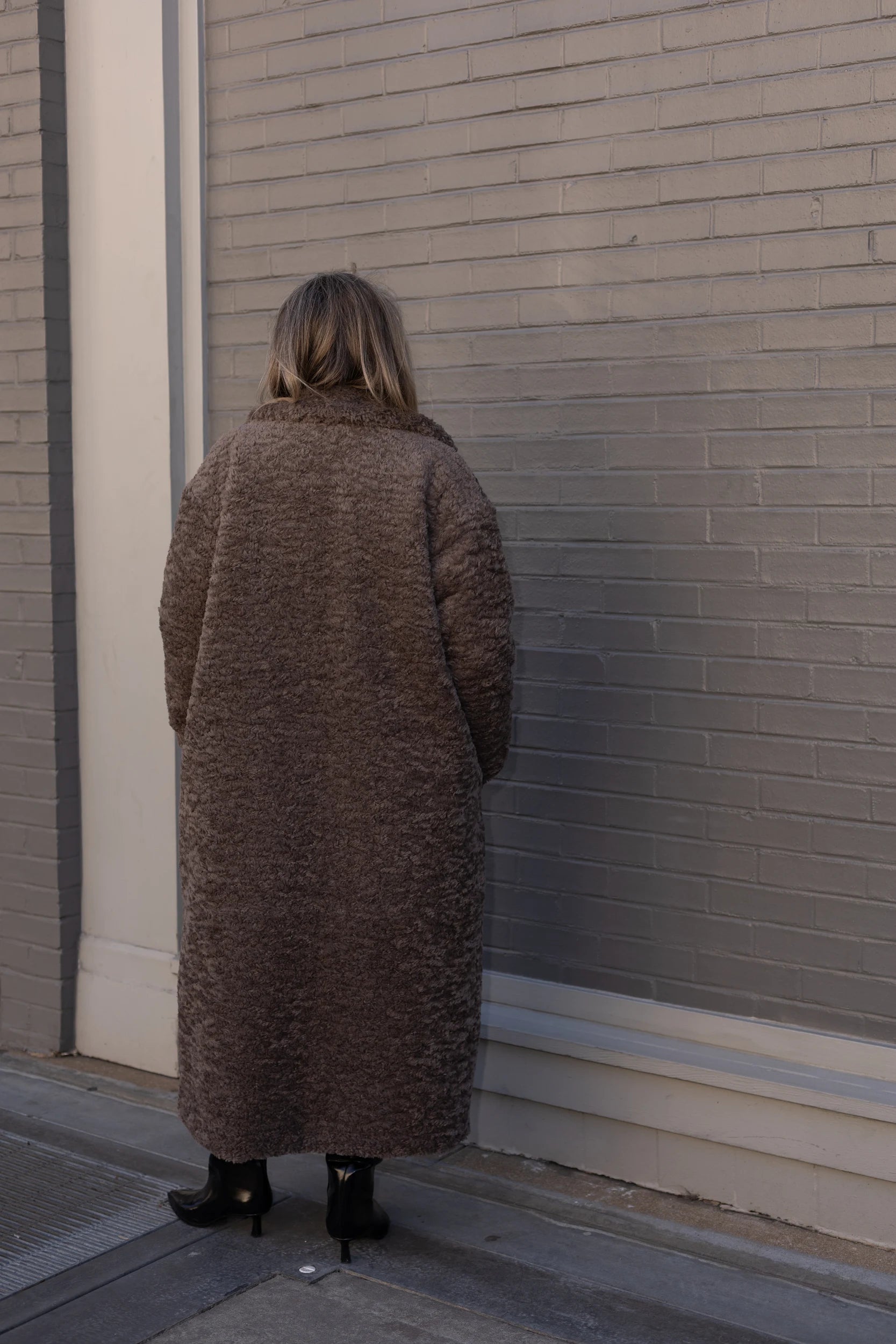 Teddy Fauх Fur Long Coat