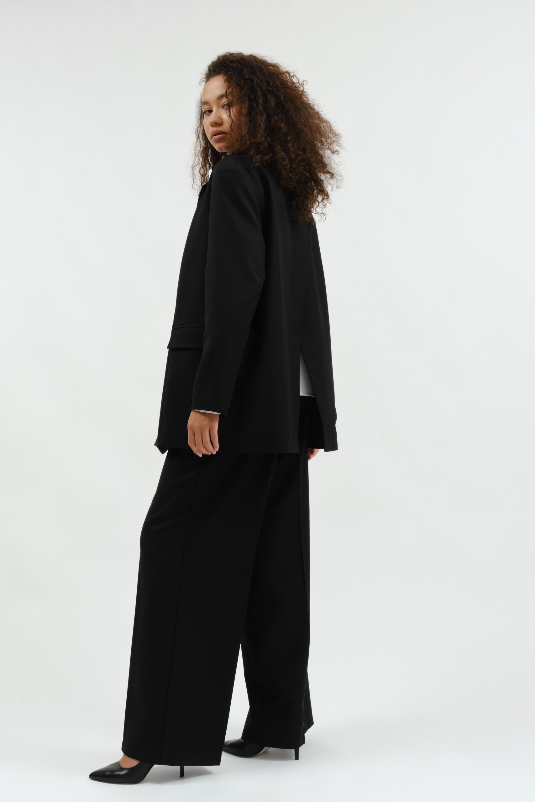 Oversized Blazer with slit