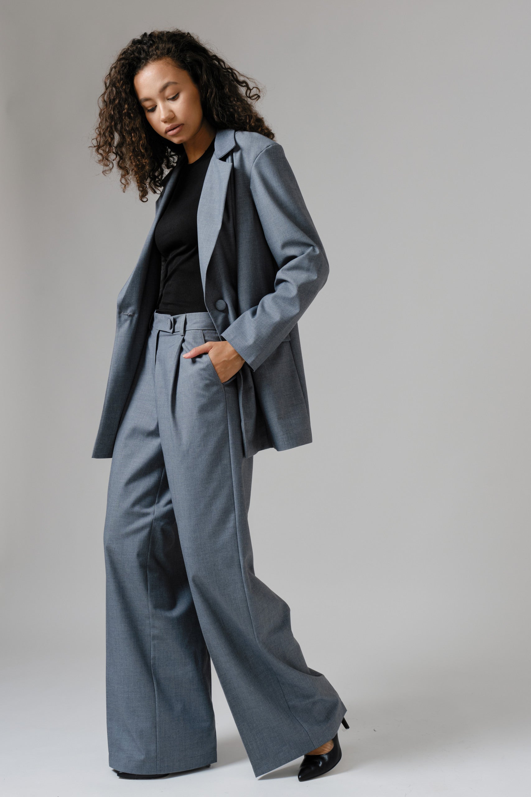 Oversized Blazer with slit