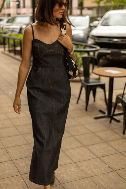 Denim dress
