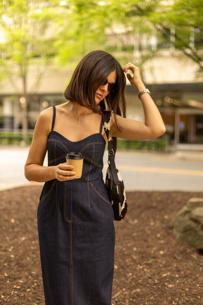 Denim dress