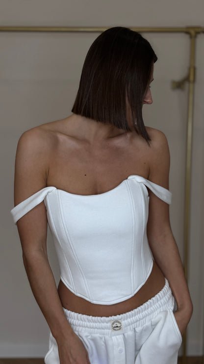 Sweat Corset Top