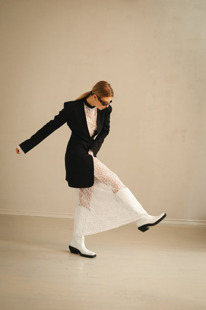 Guipoure dress Noa