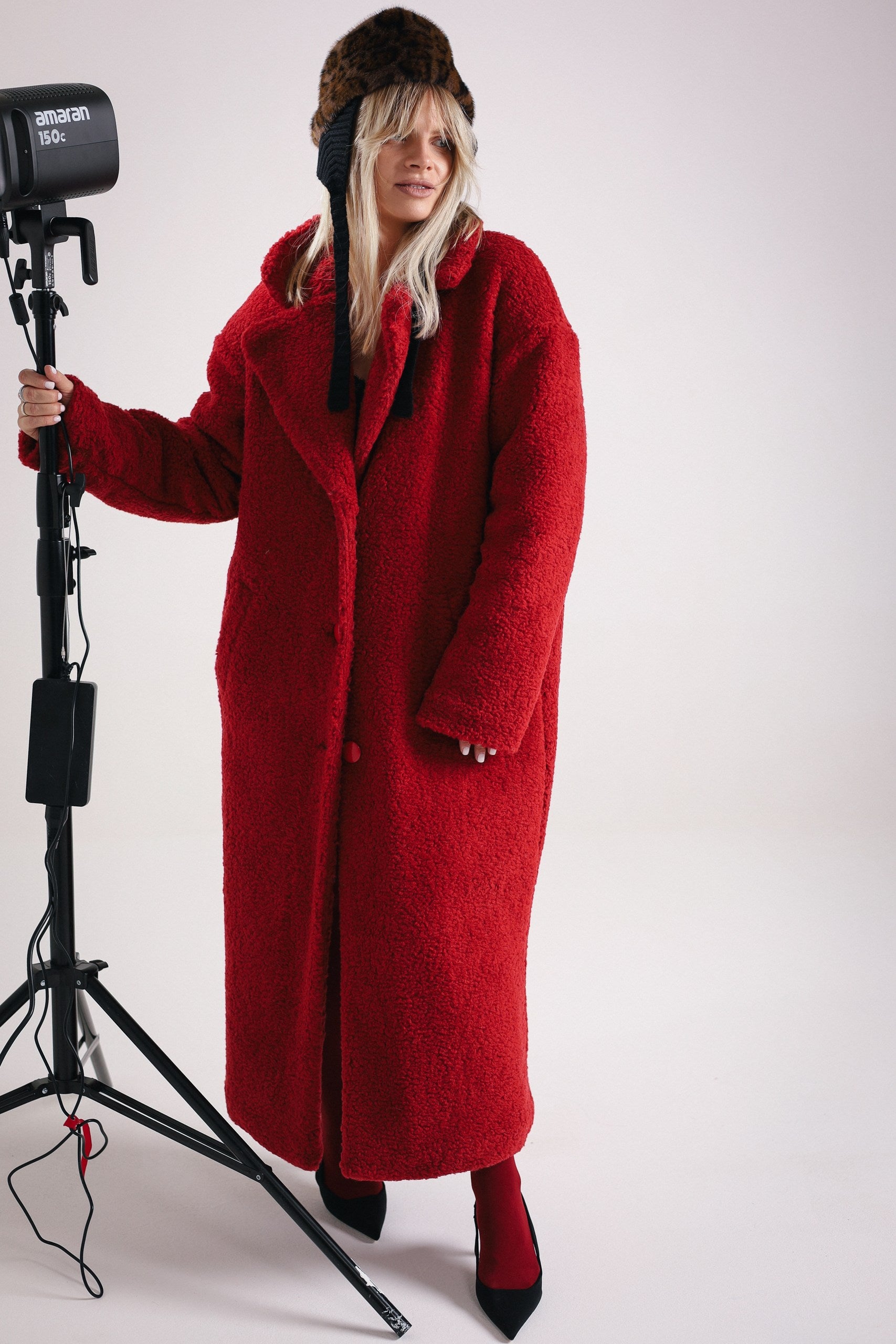 Teddy Fauх Fur Long Coat