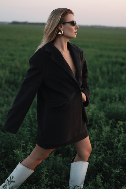 Alpaca blazer