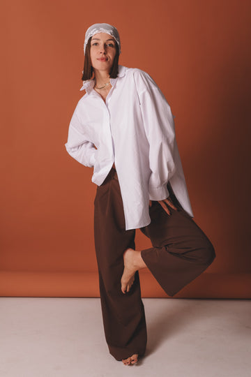 Shirt With Back Slit