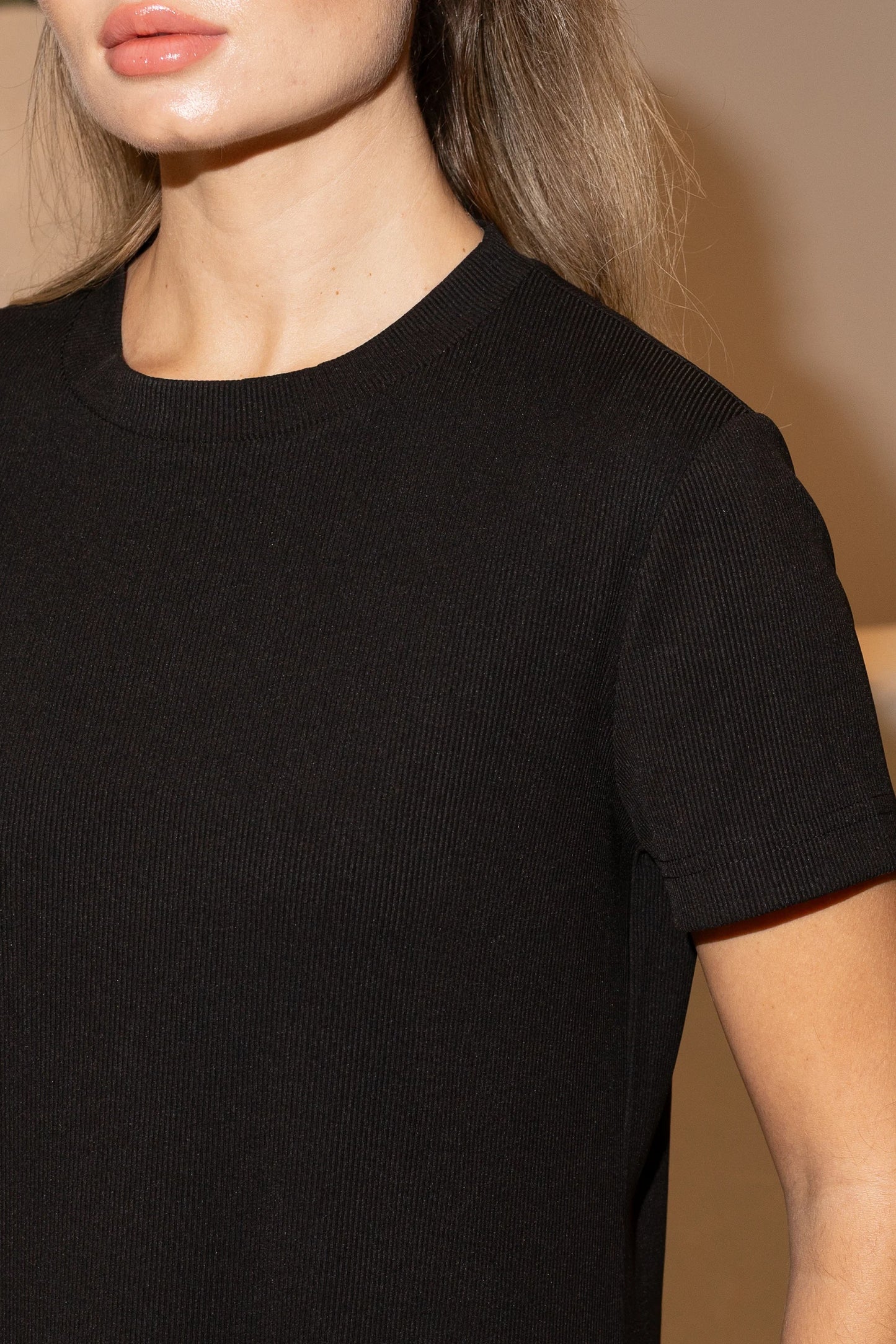 Noodle dress with cuts