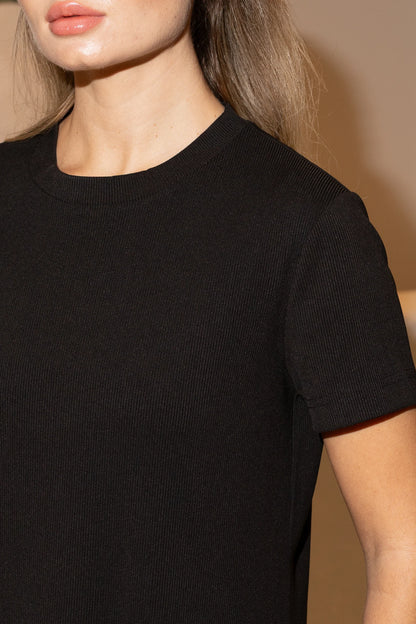 Noodle dress with cuts