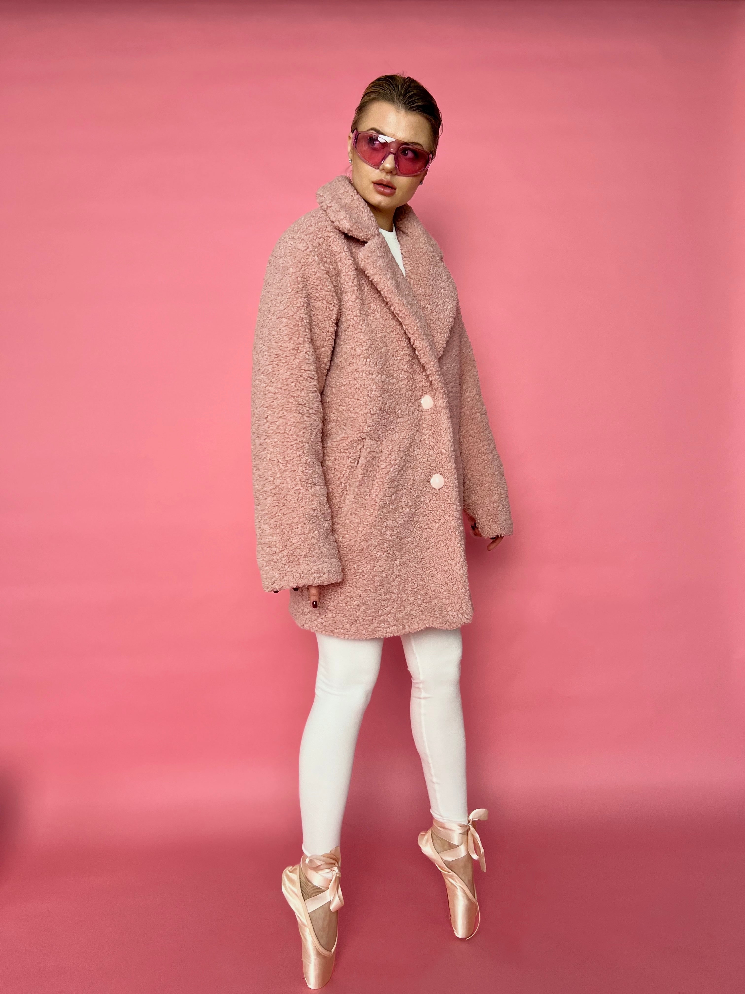 Teddy Faux Fur Short Coat