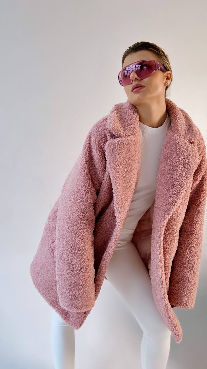 Teddy Faux Fur Short Coat