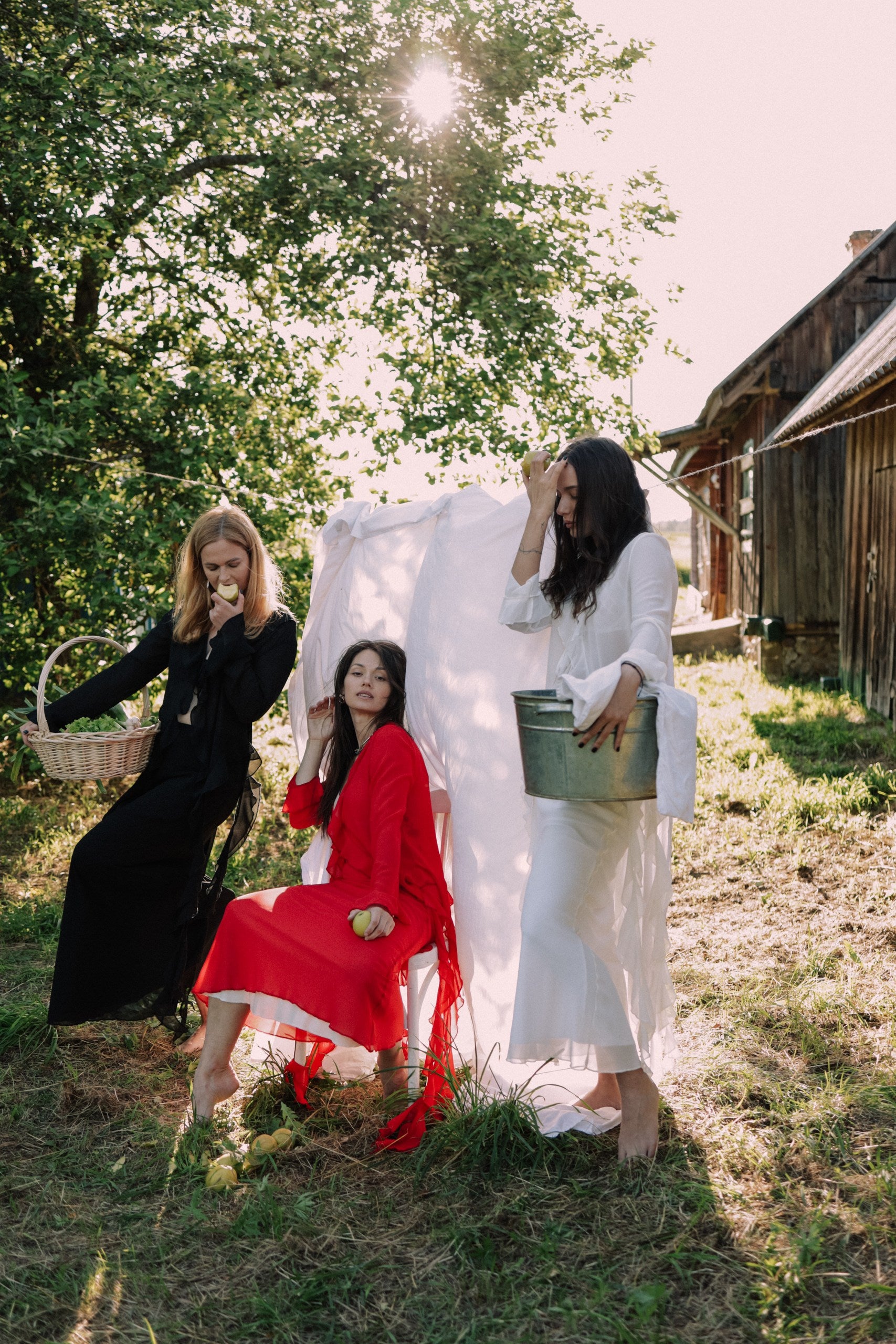 Chiffon Suit Cascade