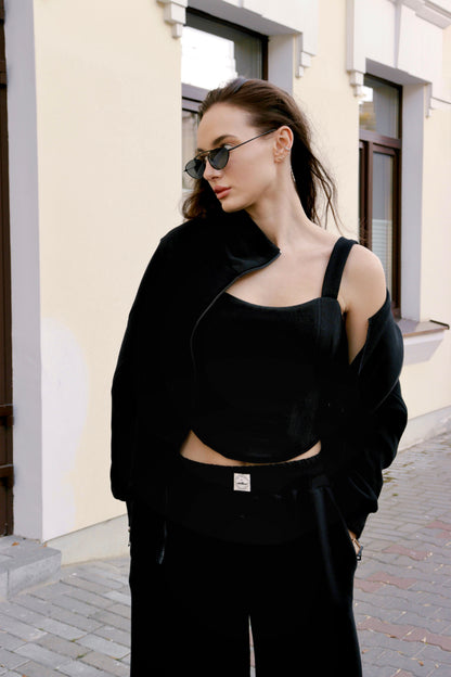 Sweat Corset Top