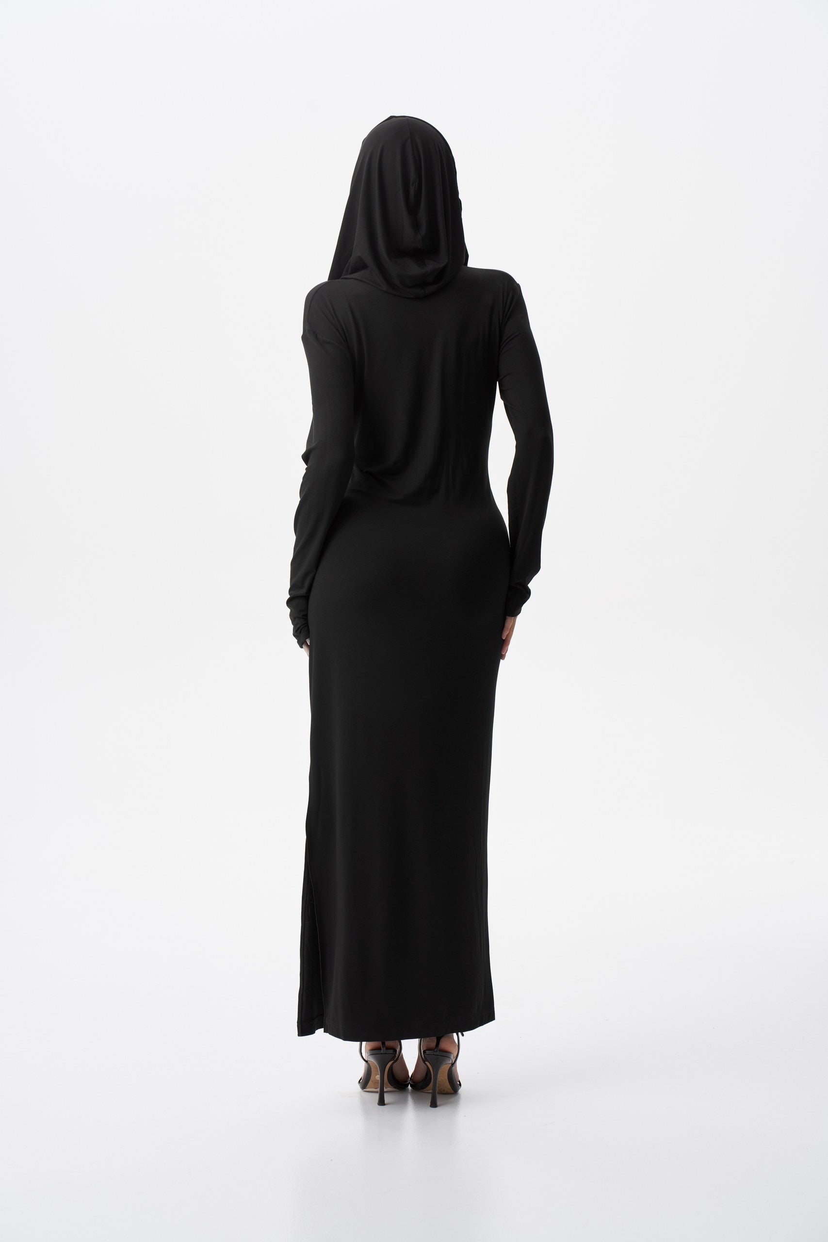 Hooded Maxi Dress